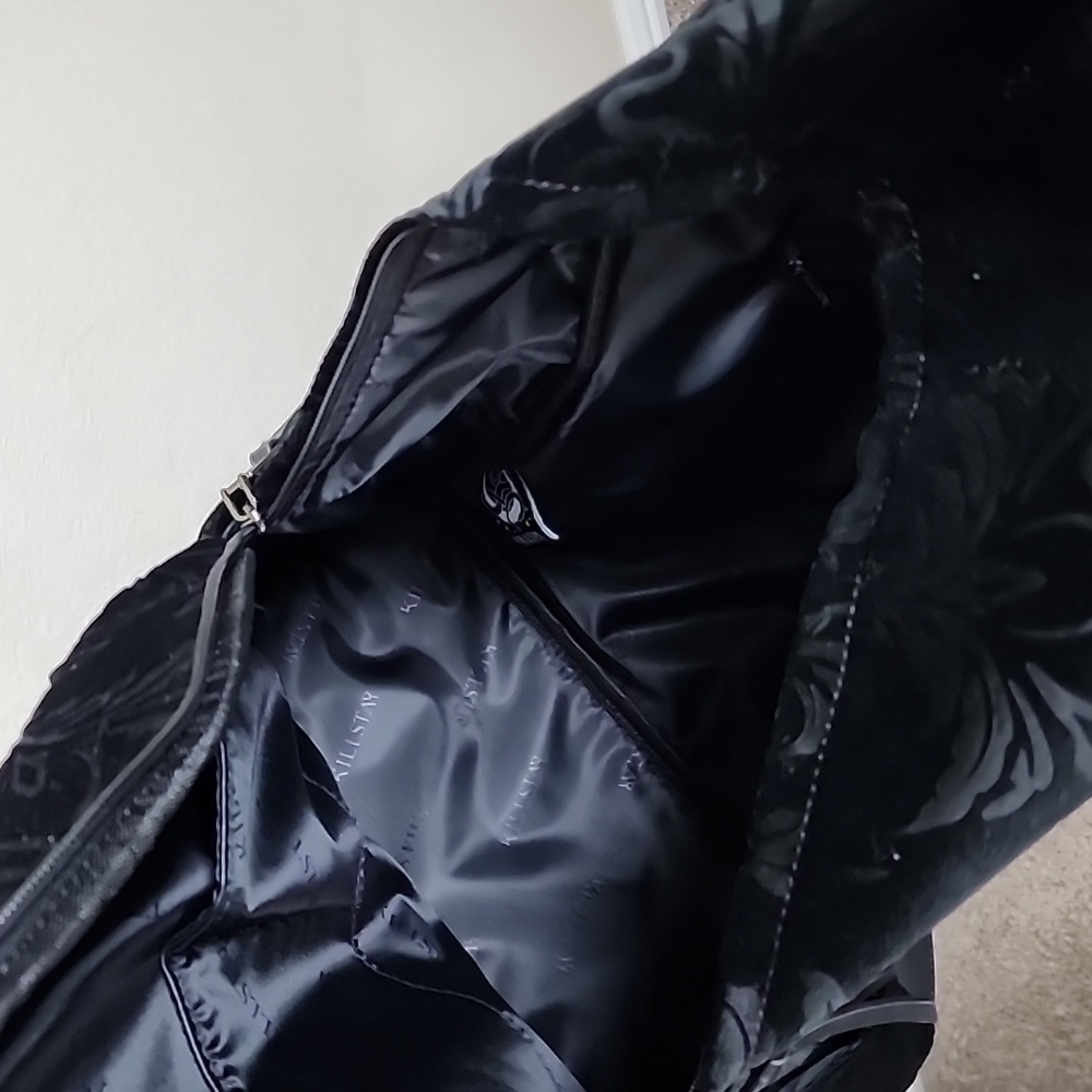 Killstar Black Patterned Backpack - image 6